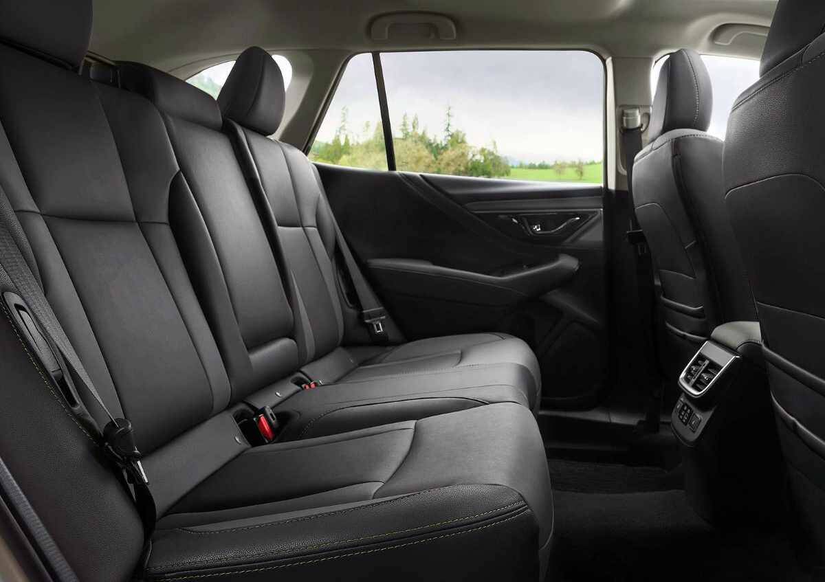 One of the Outback’s key attributes is interior space. There’s plenty of shoulder room and rear legroom. PHOTO: SUBARU